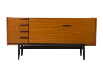Sideboard vintage, proj. Frantisek Mezulanik, Czechosłowacja, lata 60