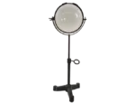 Optical lens on a cast iron stand, 19th century