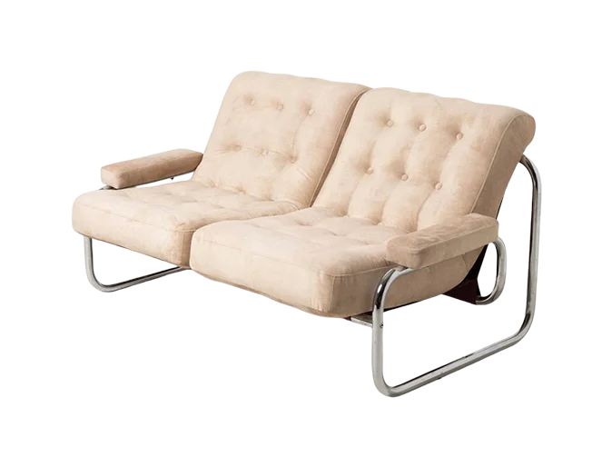 Sofa Borkum, proj. Johan Bertil Häggström, Ikea, Szwecja, lata 70