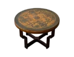 Coffee table with copper top, VAD Trevarefabrikk, Norway, 1960s