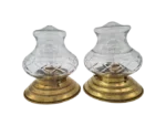 Glass Vintage Wall Sconces, 1970s