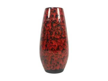 Szkliwiony wazon ceramiczny vintage, Scheurich, Niemcy, lata 70