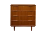 Teak chest of drawers, Denmark, 1960s/70s