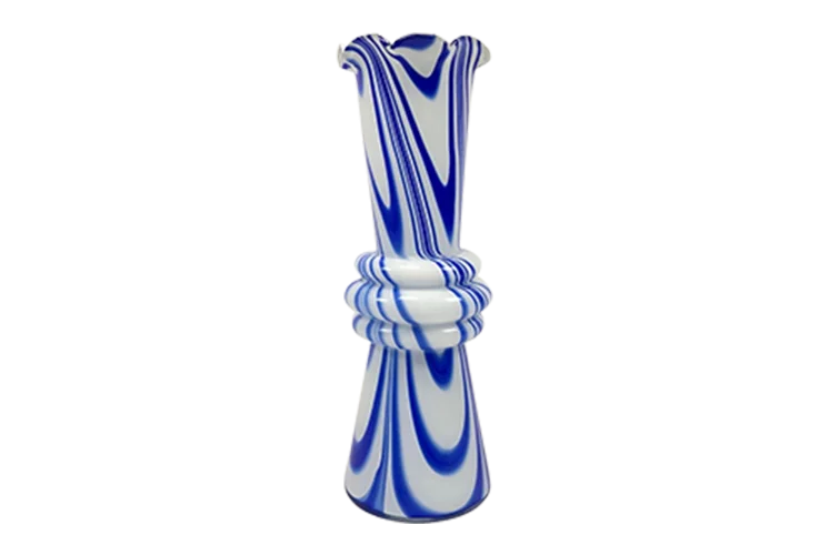 Wazon szklany, proj. Carlo Moretti, Made Murano Glass, Włochy, lata 70