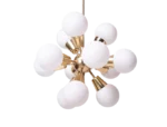 Sputnik-style chandelier, Kamenický Šenov, Czechoslovakia, 1970s