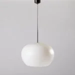 Large pendant lamp, Valasske Mezirici, Czechoslovakia, 1960s