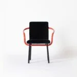 Fotel Mandarin, proj. Ettore Sottsass, Knoll, Włochy, lata 80