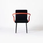 Fotel Mandarin, proj. Ettore Sottsass, Knoll, Włochy, lata 80