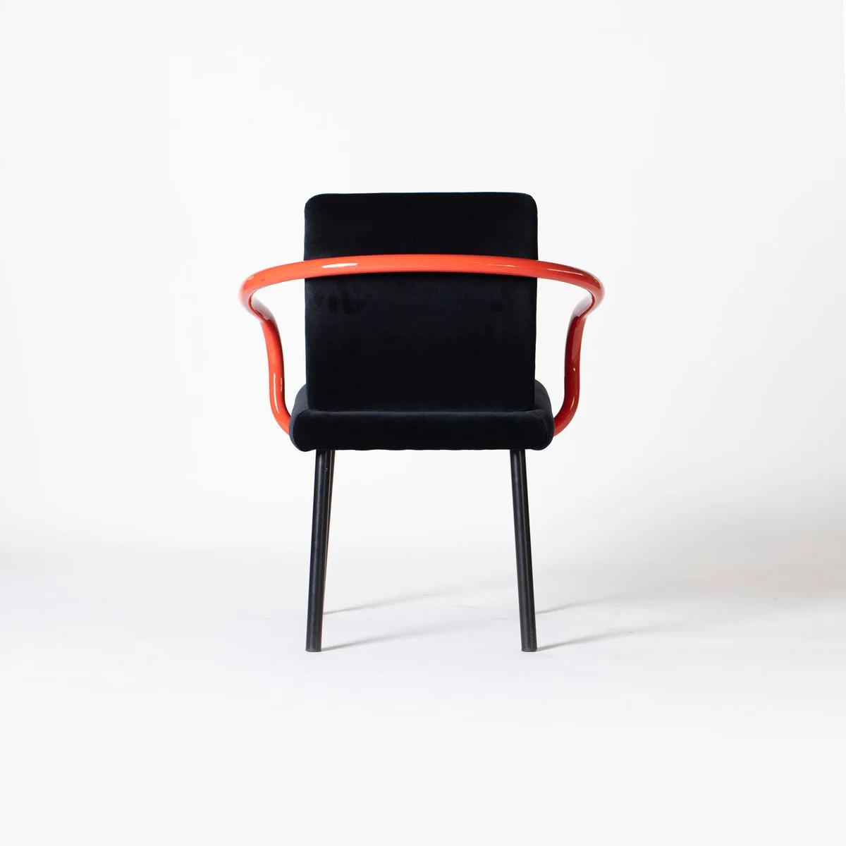 Fotel Mandarin, proj. Ettore Sottsass, Knoll, Włochy, lata 80
