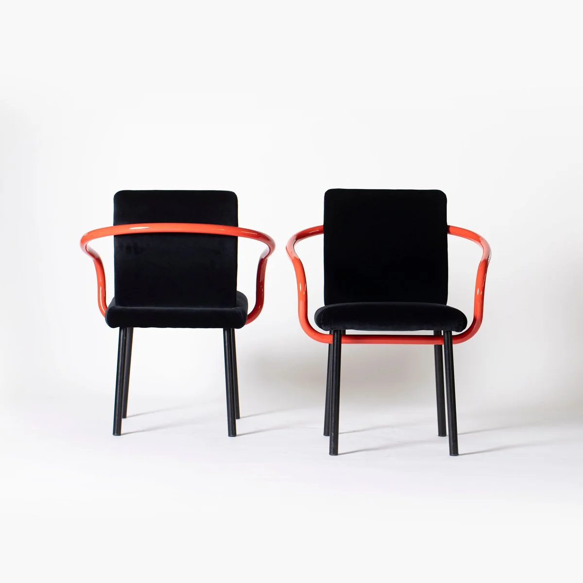 Fotel Mandarin, proj. Ettore Sottsass, Knoll, Włochy, lata 80