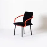 Fotel Mandarin, proj. Ettore Sottsass, Knoll, Włochy, lata 80