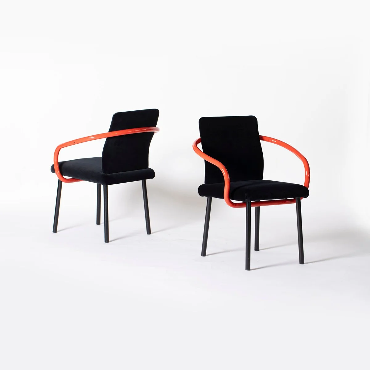 Fotel Mandarin, proj. Ettore Sottsass, Knoll, Włochy, lata 80