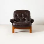 Ry Wing lounge armchair, designed by Elsa and Nordahl Solheim, produced by Rybo Rykken & Co, Norway, 1970s