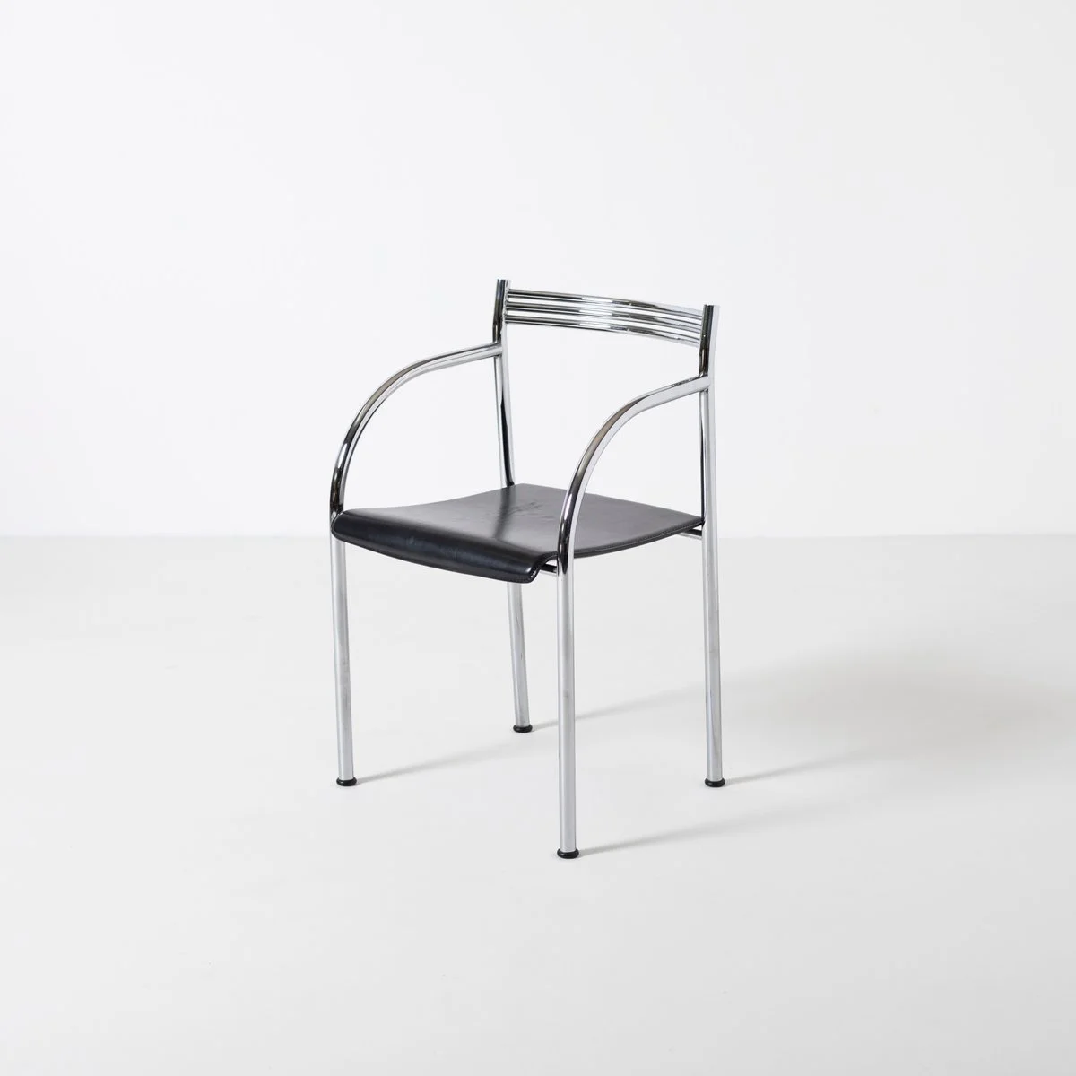 Komplet 4 krzeseł Francesca, proj. Philippe Starck, Baleri, Włochy, lata 80