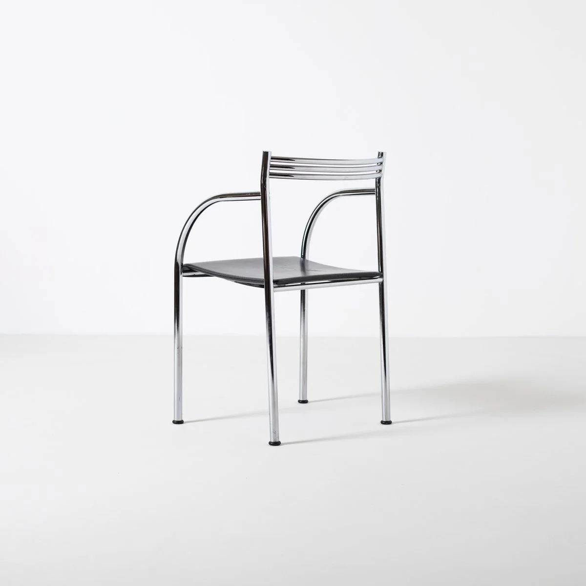 Komplet 4 krzeseł Francesca, proj. Philippe Starck, Baleri, Włochy, lata 80