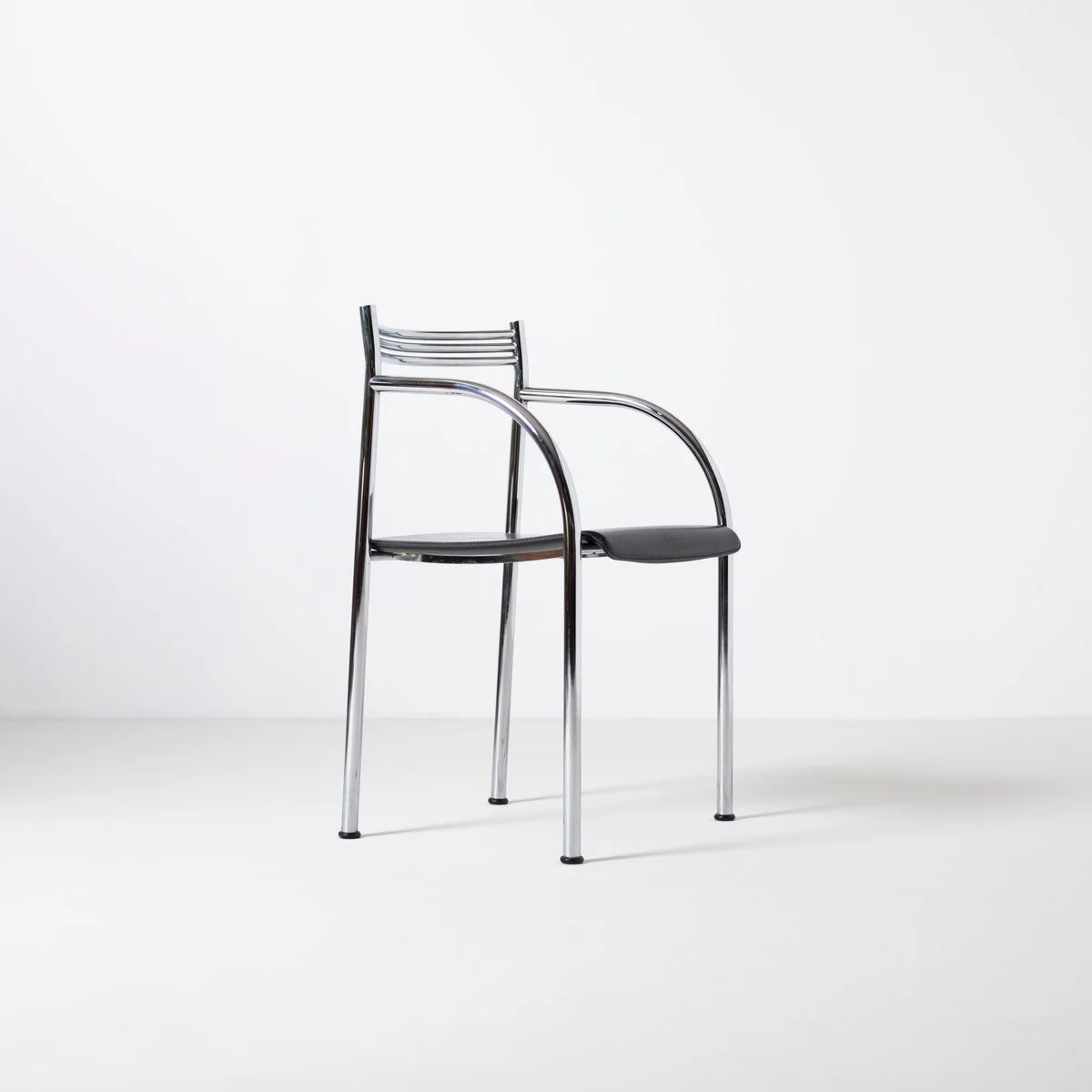 Komplet 4 krzeseł Francesca, proj. Philippe Starck, Baleri, Włochy, lata 80