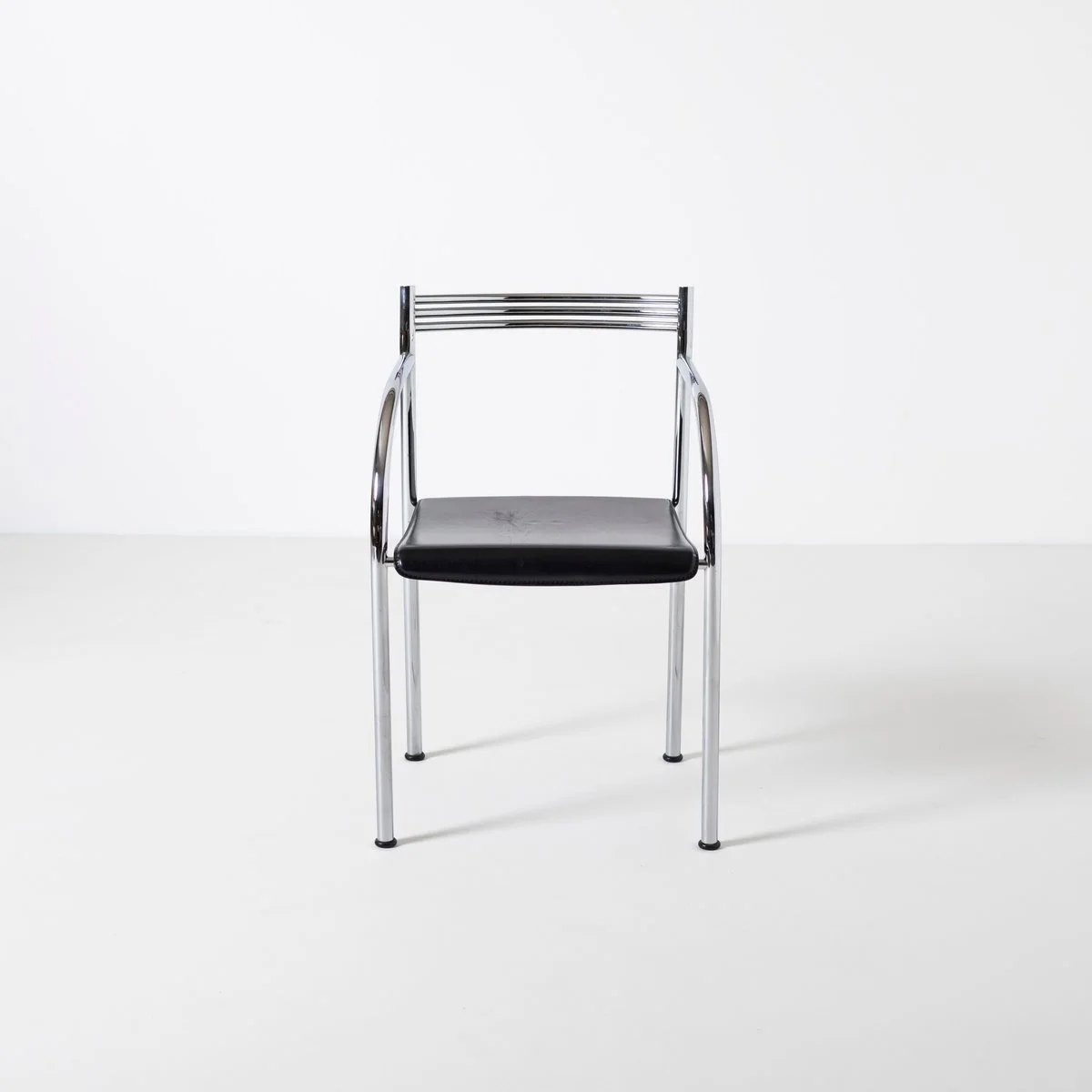 Komplet 4 krzeseł Francesca, proj. Philippe Starck, Baleri, Włochy, lata 80