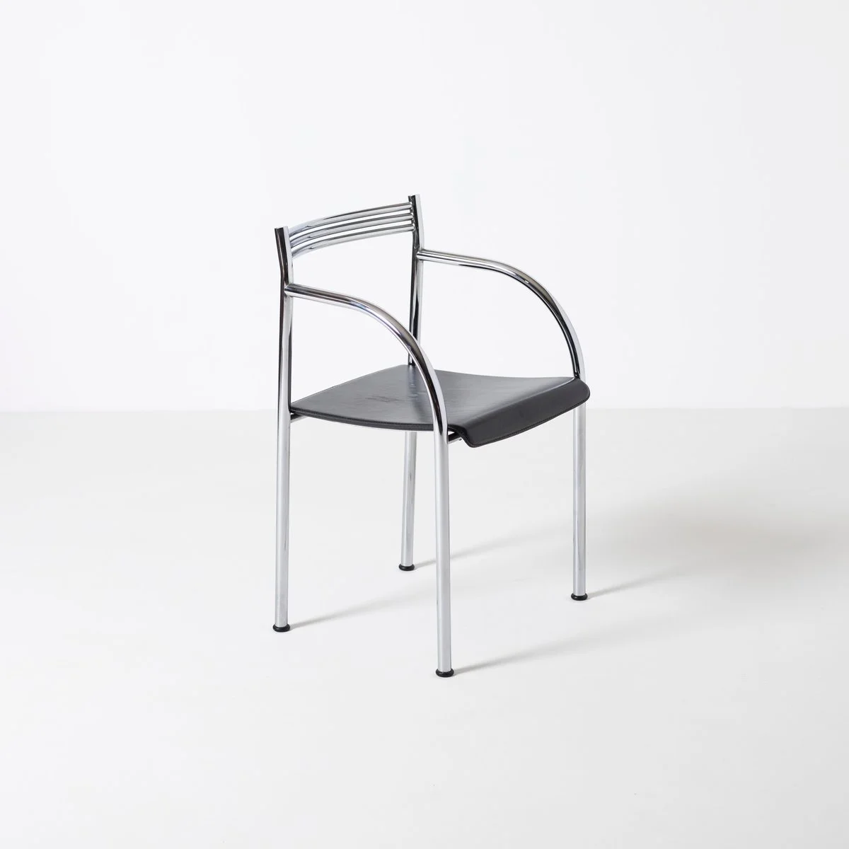 Komplet 4 krzeseł Francesca, proj. Philippe Starck, Baleri, Włochy, lata 80