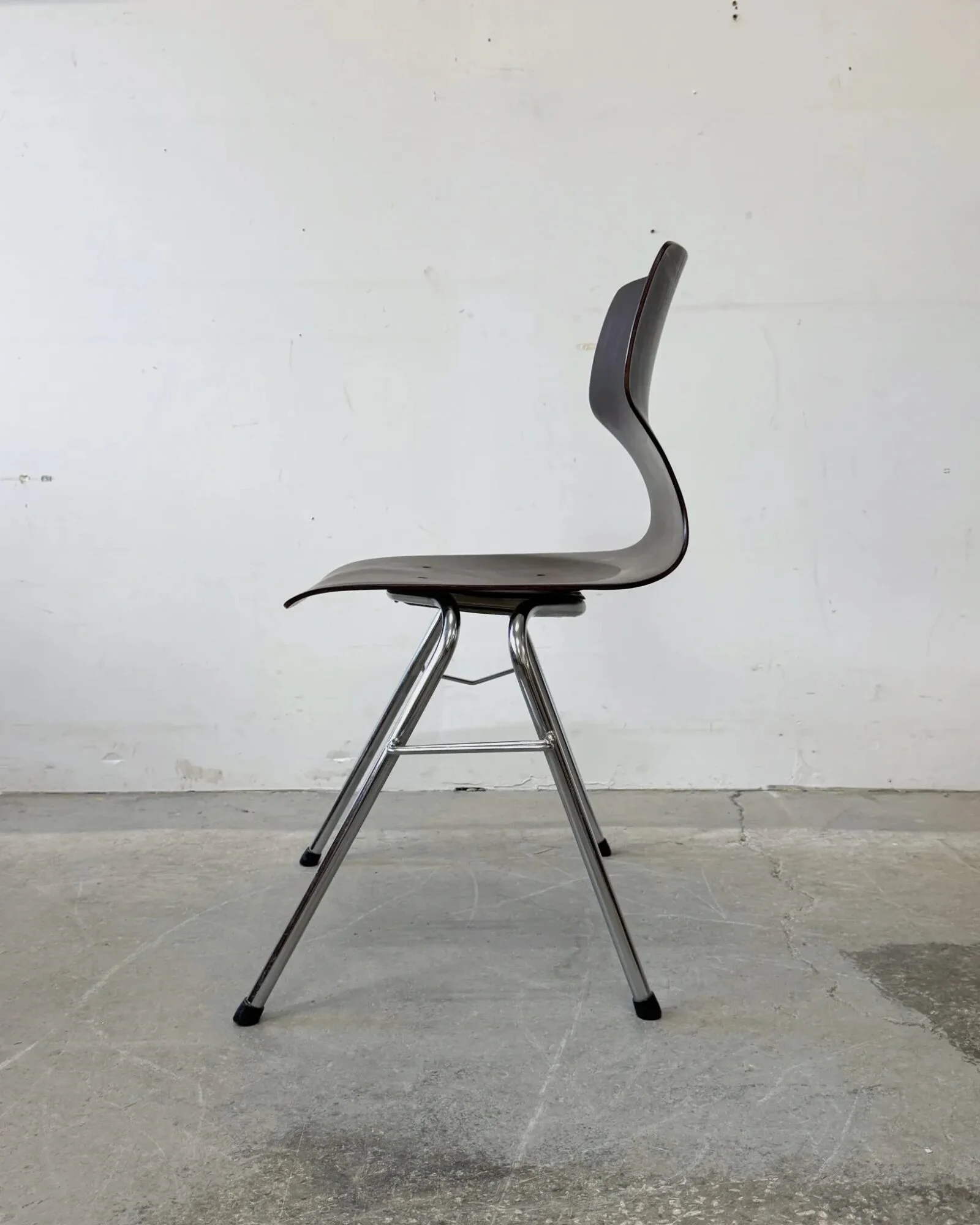 Set of 4 chairs, Pagholz, Germany, 1960s