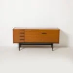 Sideboard vintage, proj. Frantisek Mezulanik, Czechosłowacja, lata 60