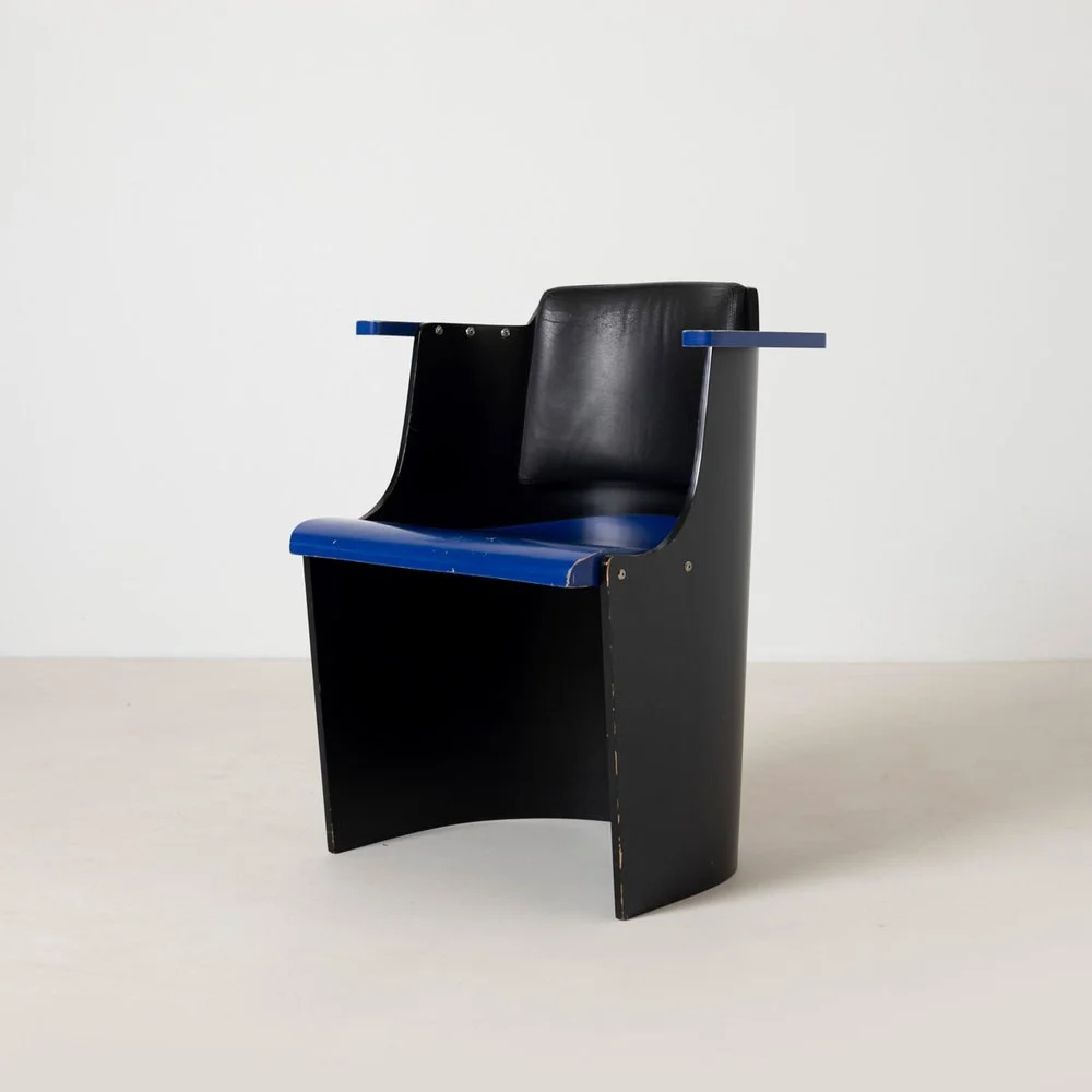 Chair D61, designed by El Lissitzky, Tecta, Germany, 1970s