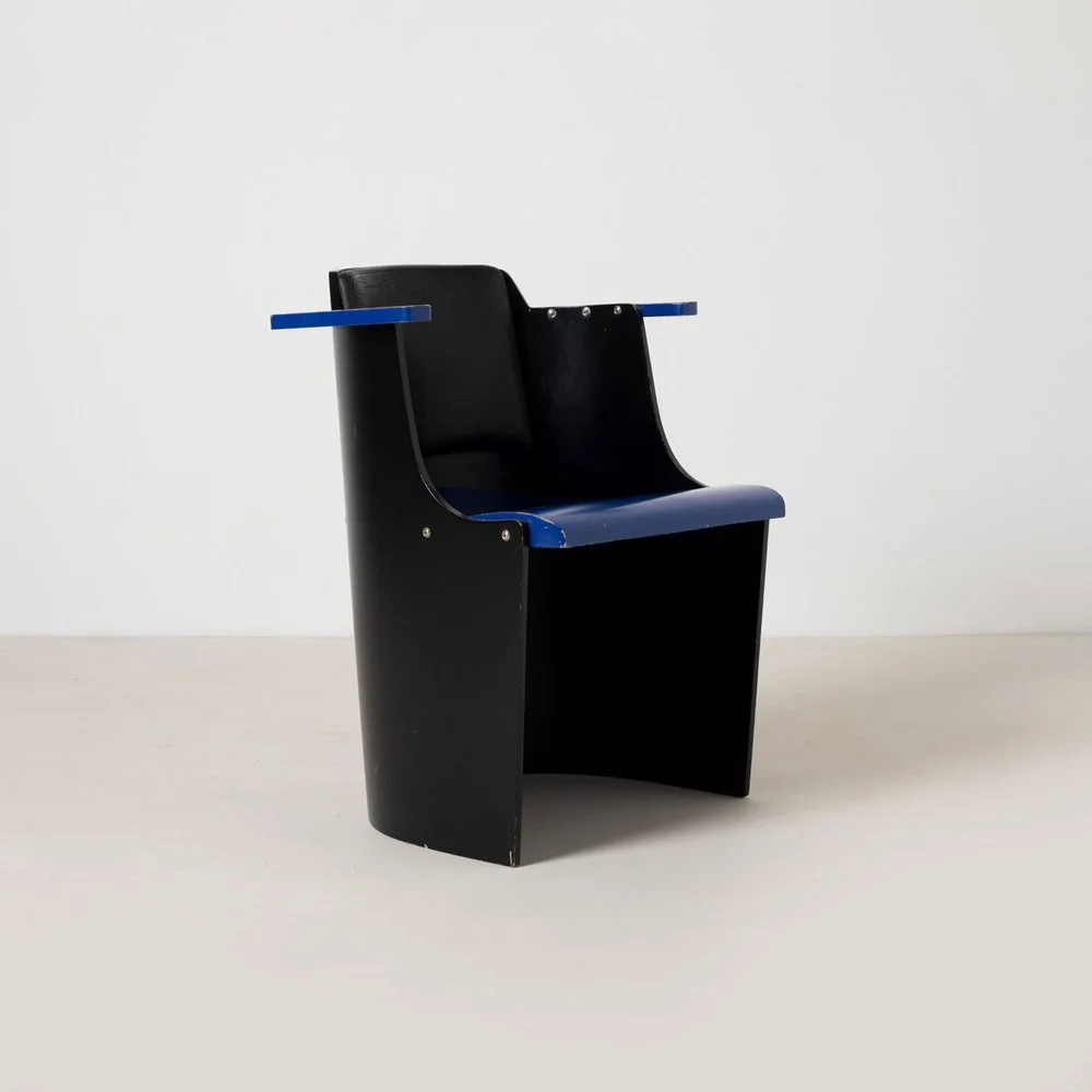 Chair D61, designed by El Lissitzky, Tecta, Germany, 1970s
