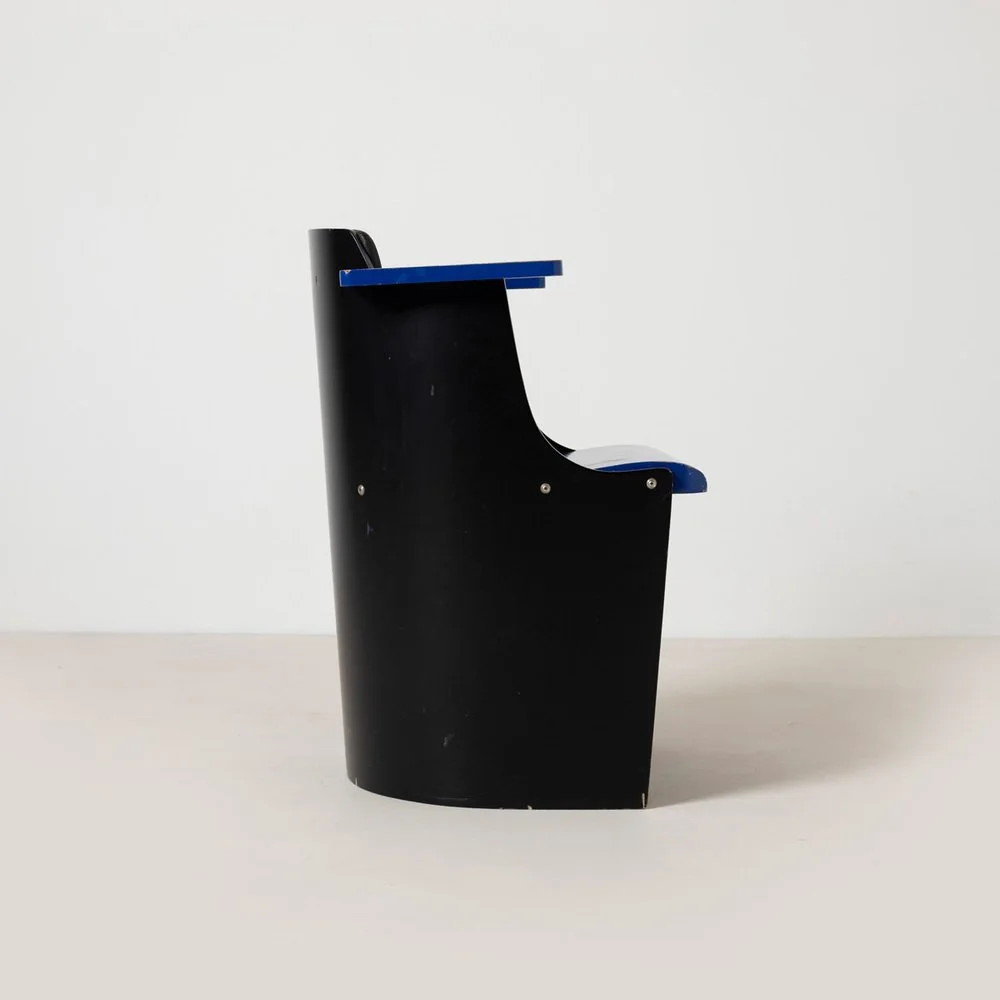 Chair D61, designed by El Lissitzky, Tecta, Germany, 1970s