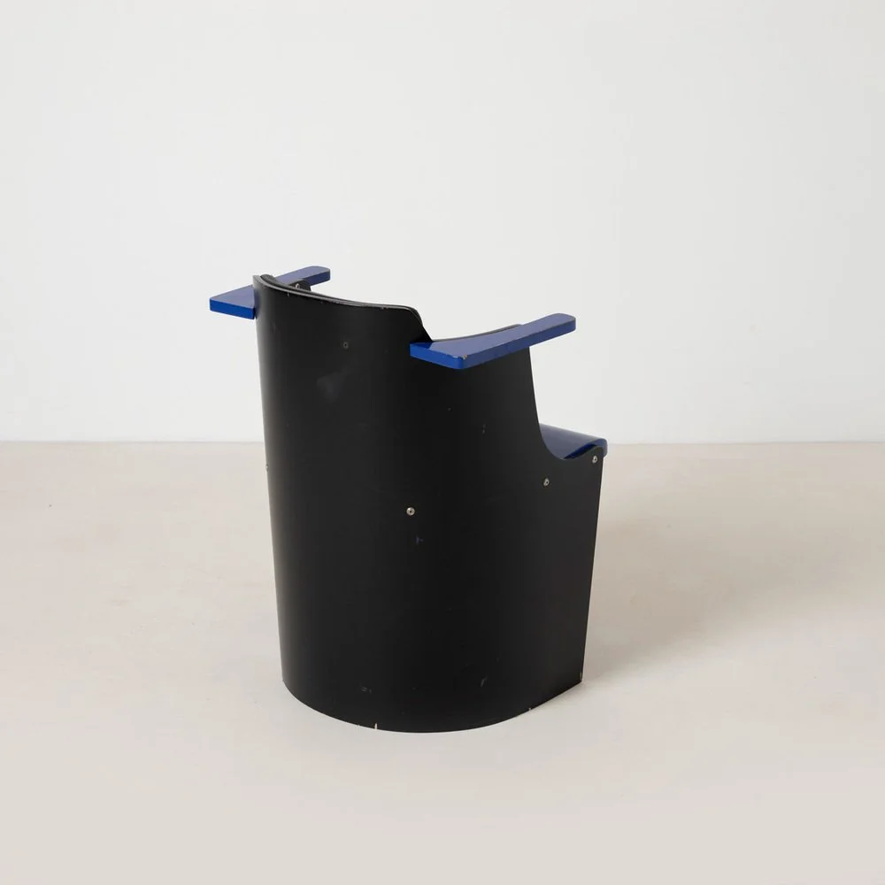 Chair D61, designed by El Lissitzky, Tecta, Germany, 1970s