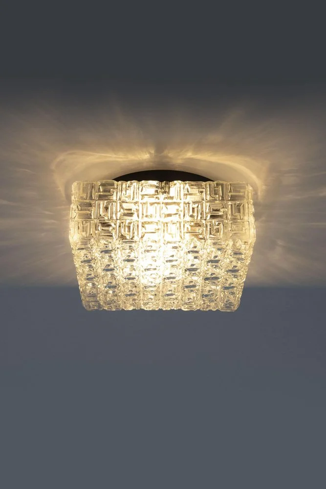 Lampa sufitowa, Osvetlovaci Sklo Valaske Mezrici, Czechosłowacja, lata 60