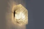 Lampa sufitowa, Osvetlovaci Sklo Valaske Mezrici, Czechosłowacja, lata 60