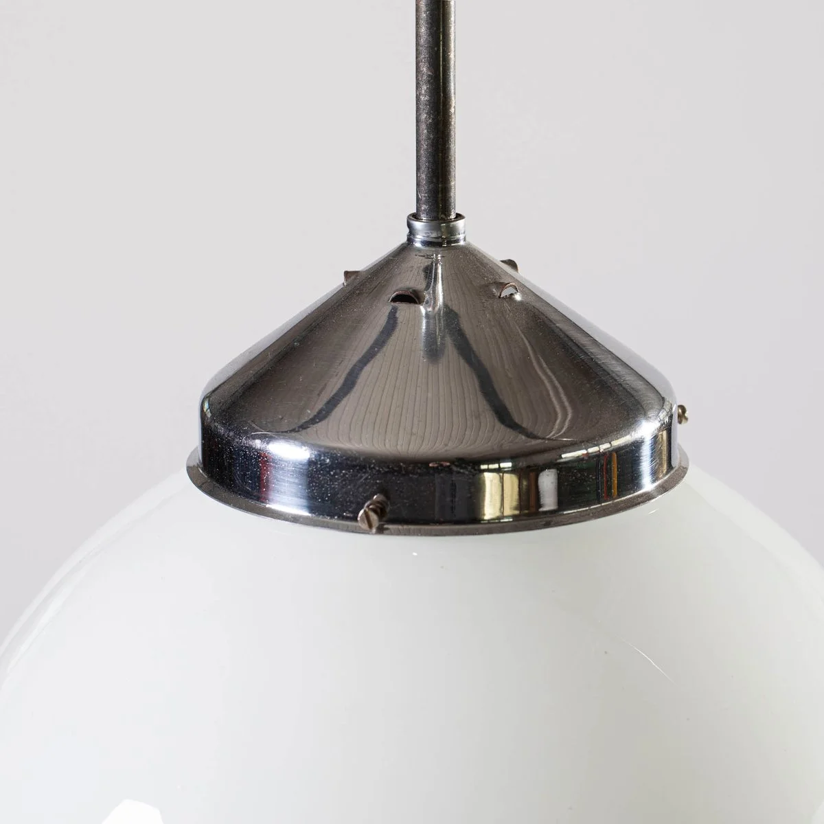 Szklana lampa wisząca, Napako, Czechosłowacja, lata 30