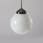 Szklana lampa wisząca, Napako, Czechosłowacja, lata 30