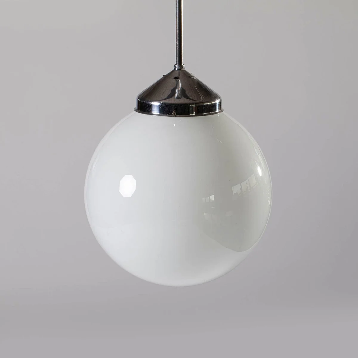 Szklana lampa wisząca, Napako, Czechosłowacja, lata 30