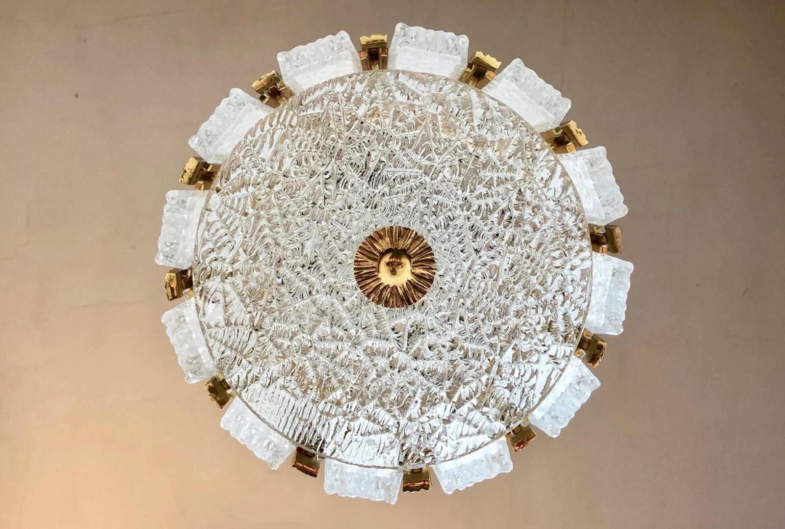 Lampa wisząca, prod. Kalmar, Austria, lata 60
