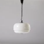 Lampa wisząca Space Age, Harvey Guzzini, Meblo, Jugosławia, lata 70