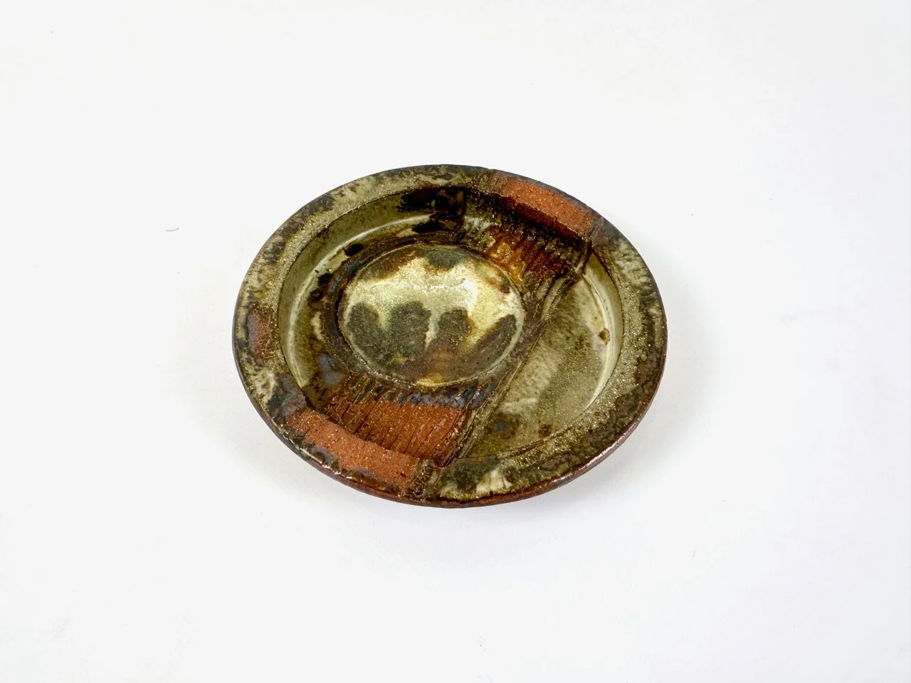 Misa ceramiczna vintage, proj. Aksel Larsen, Axella Design, Dania, lata 60