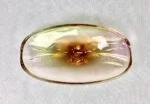 Vintage coloured glass bowl, designed by Jan Beranek, Škrdlovice, Czechoslovakia, 1960s