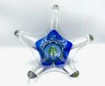 Coloured glass bowl, designed by Josef Hospodka, Chribska, Czechoslovakia, 1960s