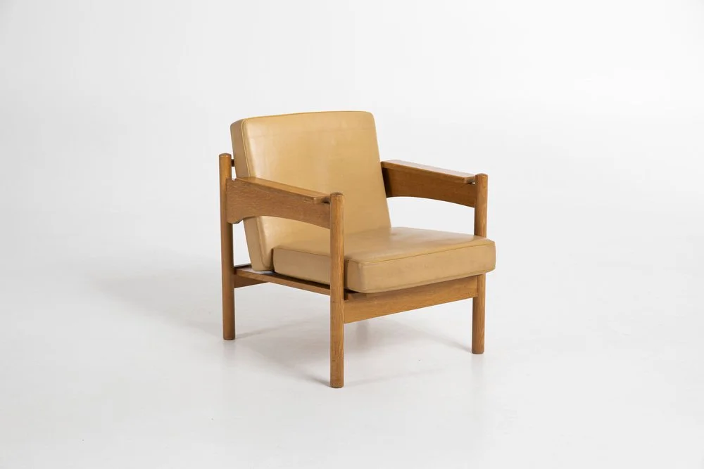 Pair of vintage armchairs, Krásná Jizba, Czechoslovakia, 1960s