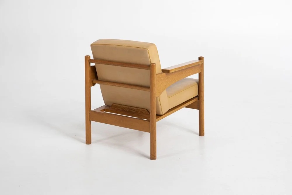 Pair of vintage armchairs, Krásná Jizba, Czechoslovakia, 1960s