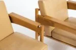 Pair of vintage armchairs, Krásná Jizba, Czechoslovakia, 1960s