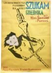 Polski plakat filmowy "Szukam gołębnika" proj. Cyprian Kościelniak, PRL, lata 80