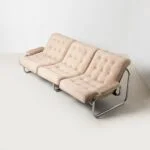 Sofa trzyosobowa Borkum, proj. Johan Bertil Häggström, Ikea, Szwecja, lata 70