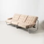 Sofa trzyosobowa Borkum, proj. Johan Bertil Häggström, Ikea, Szwecja, lata 70
