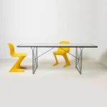 Stół do jadalni Moment, proj. Niels Gammelgaard, Ikea, Szwecja, lata 90