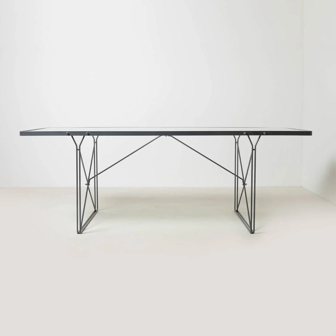 Stół do jadalni Moment, proj. Niels Gammelgaard, Ikea, Szwecja, lata 90