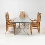 Stół do jadalni Moment, proj. Niels Gammelgaard, Ikea, Szwecja, lata 90