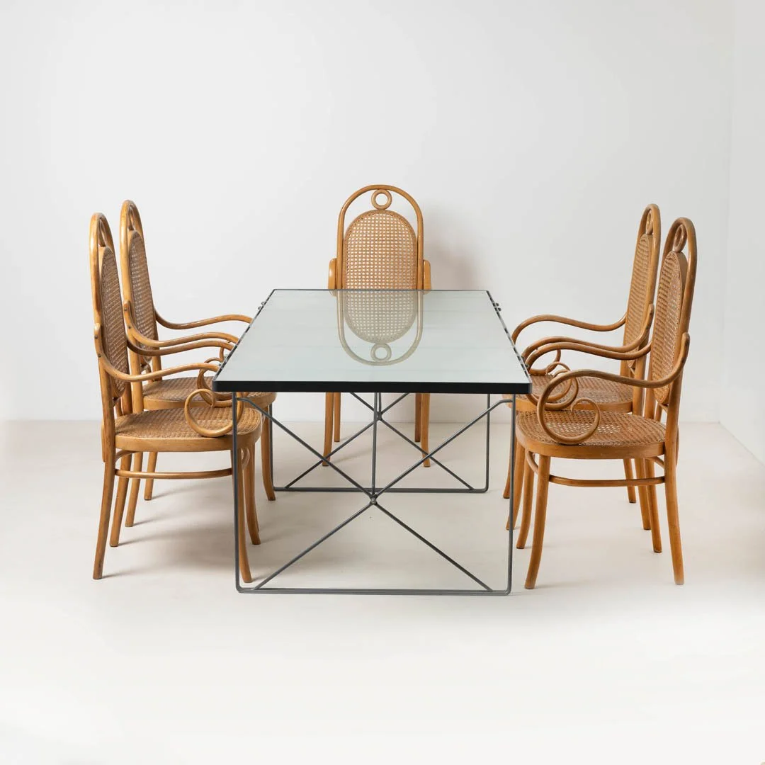 Stół do jadalni Moment, proj. Niels Gammelgaard, Ikea, Szwecja, lata 90
