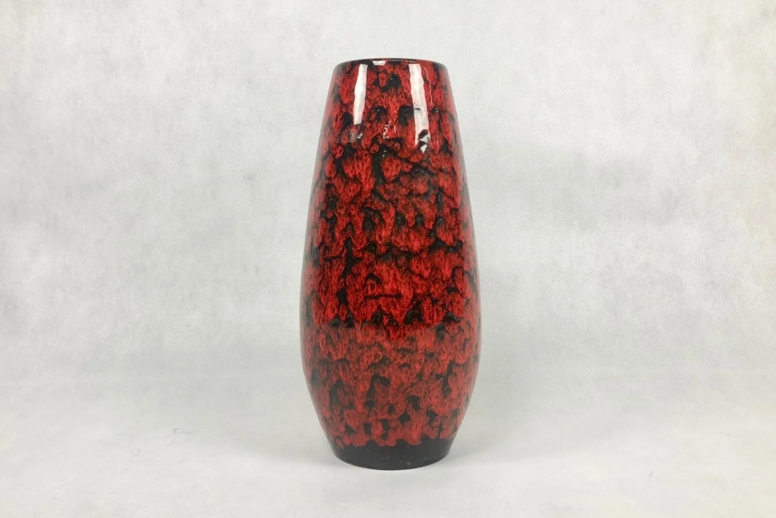 Szkliwiony wazon ceramiczny vintage, Scheurich, Niemcy, lata 70