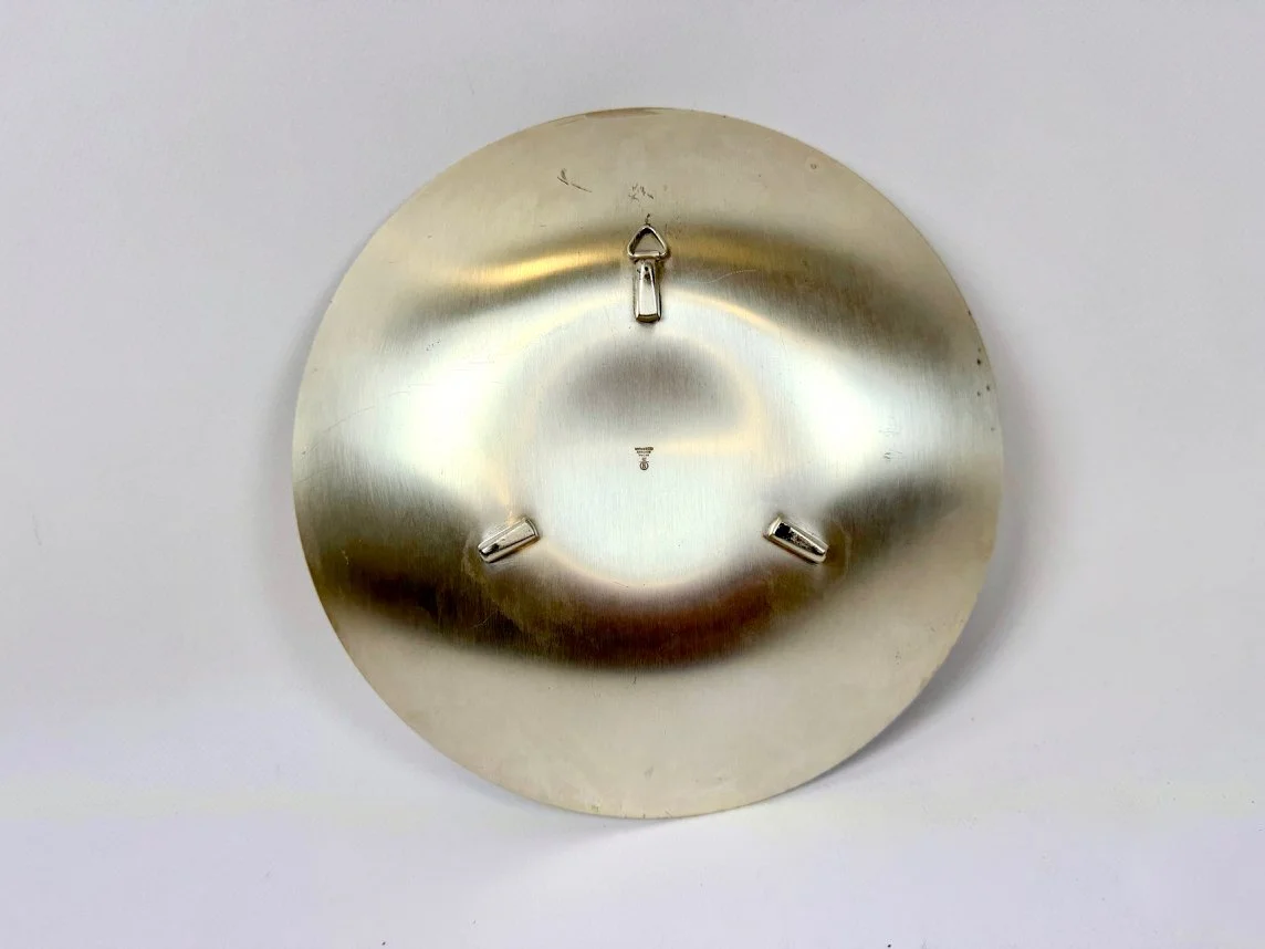 Ikora wall plate with a wild goose motif, WMF, Germany, 1960s